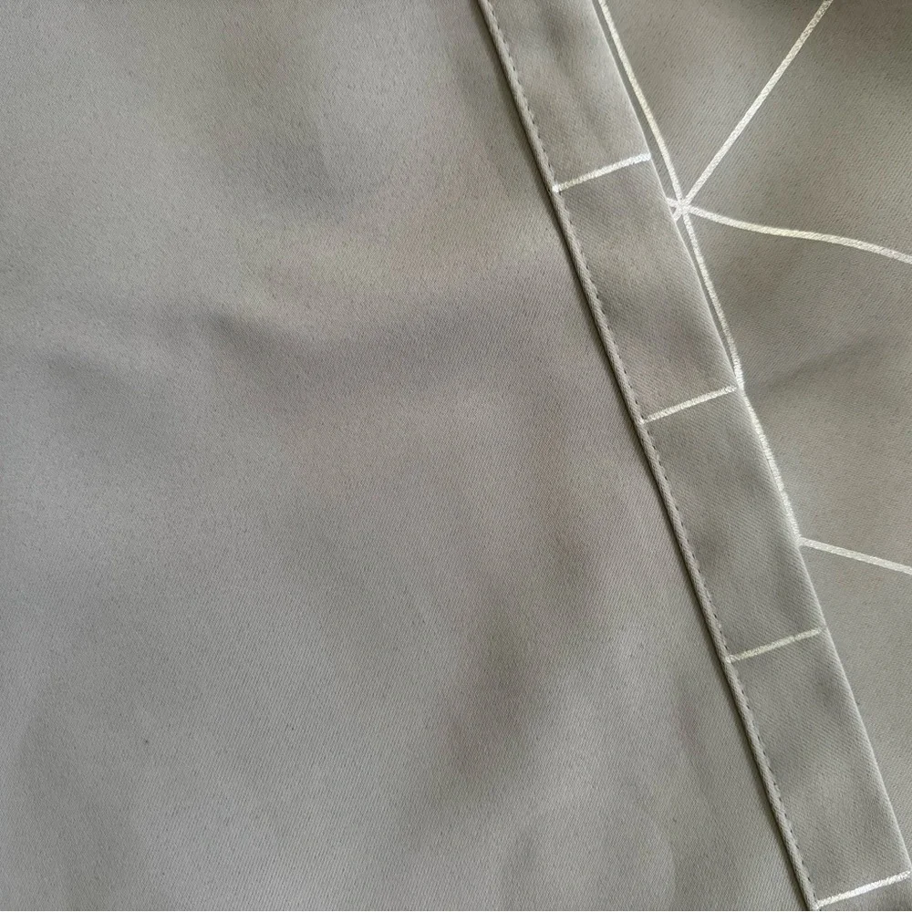 Jinchan Gray Silver Curtains, 52”x84”🦋
